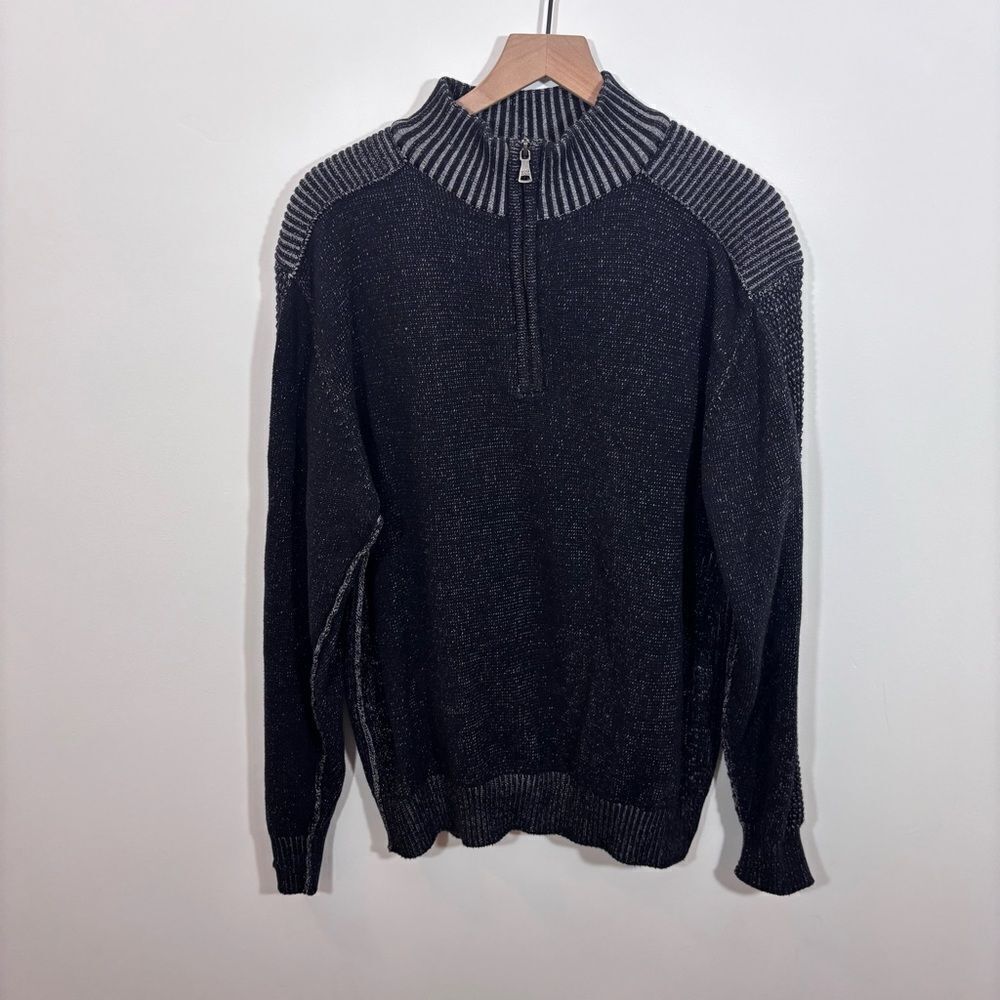 Buckle BKE Men's 1/4 Zip Sweater Size XL